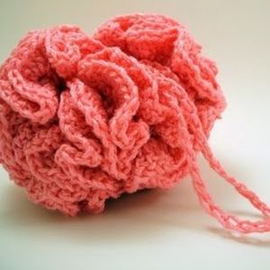 Crochet bath puff handmade